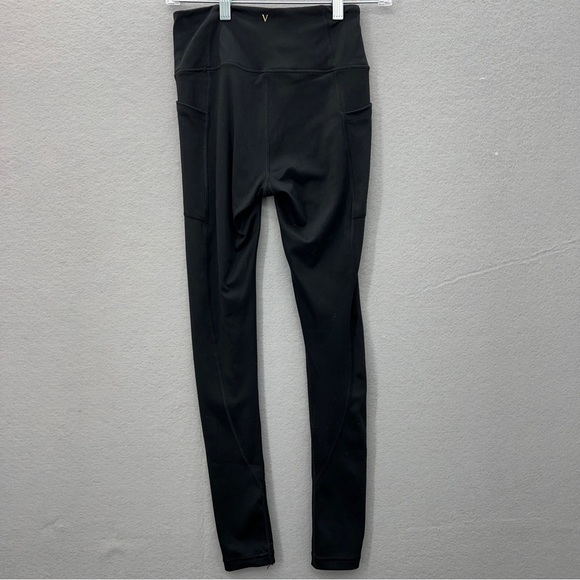 Victoria's Secret Women's Black Leggings High Rise Waist Full Length Size 4 - Picture 5 of 5